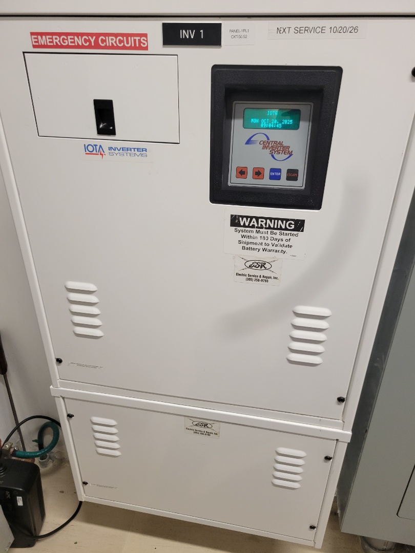 replaced relay to Myers inverter i. Brickell 