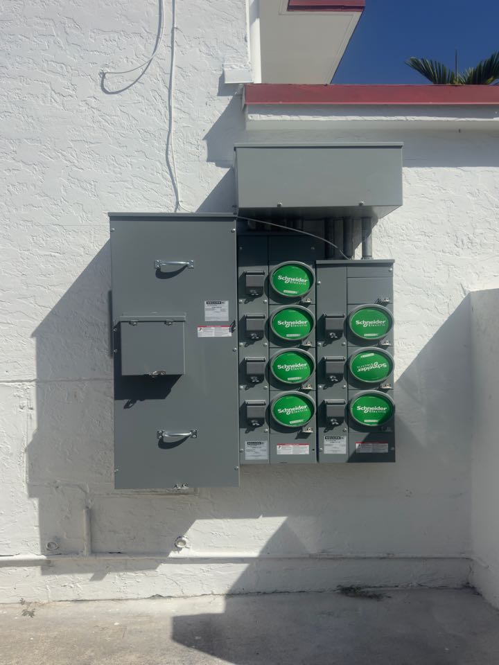 Install new service for apartment complex 