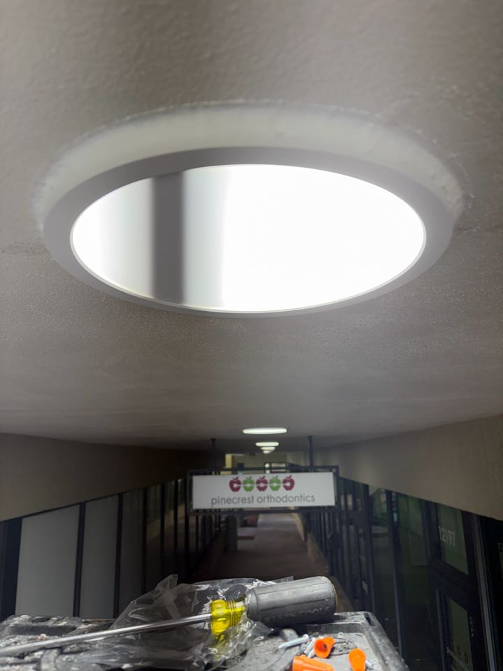 Installed new led light 