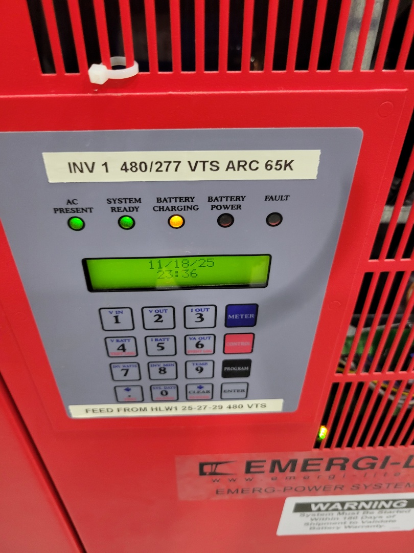 Did startup for Myers inverter in South Woods Elementary in Elkton, Fl