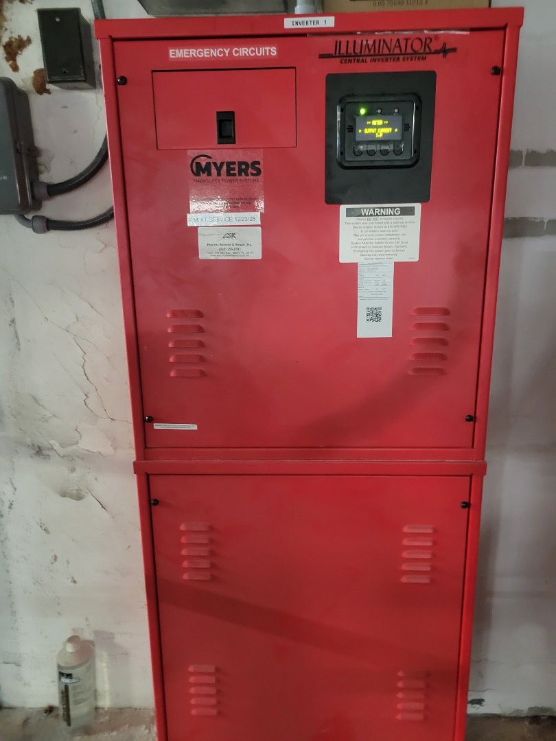 Did 2 startups of Myers inverter in Hemisphere pool  in Hallandale Beach