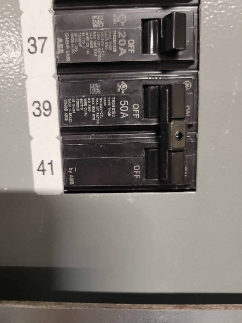 Aventura, FL - installed new breaker for LSN inverter in fresh farm in Aventura 