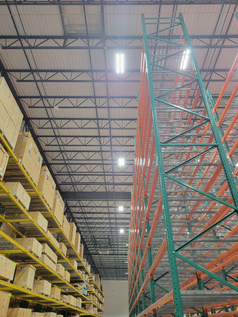 Davie, FL - installed 20 LED light fixtures.in warehouse Davie ,Fl