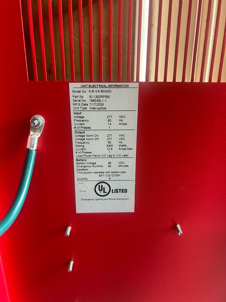 Startup on inverter