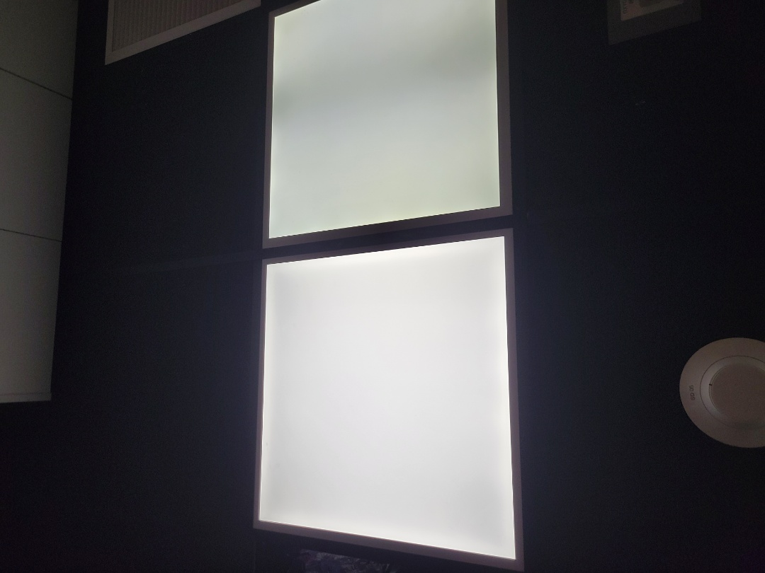 installed new 2x2 LED panel light in Thrive Miami. 