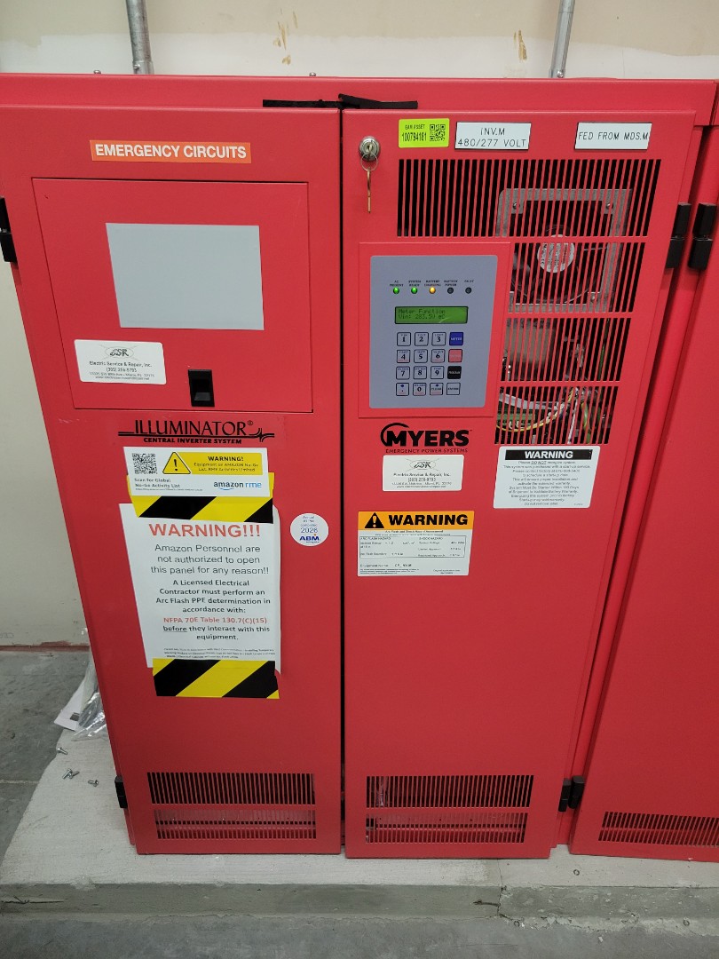removed old batteries and installed new batteries  in Amazon in Venice, Fl 