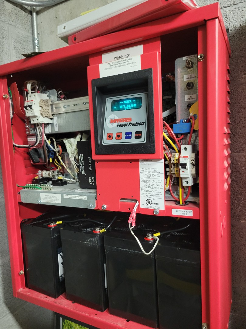 Miami, FL - removed old batteries and installed new batteries for Myers inverter  in House apt in Coral Gables , fl 33143