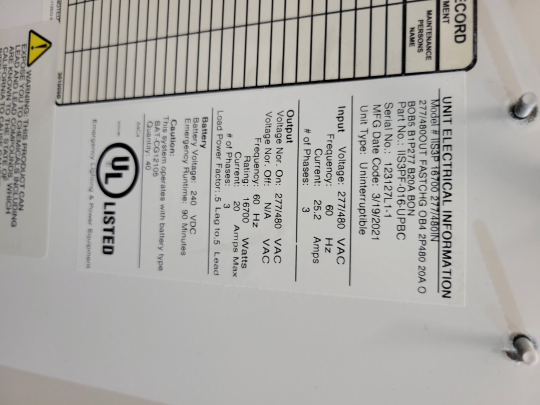 removed old batteries in Amazon in Sarasota, fl 34244. installed new batteries , inverter working good