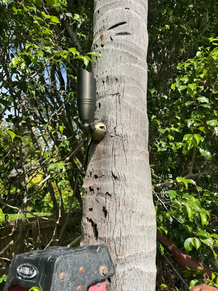 Key Biscayne, FL - Installed new landscaping lights and repaired exterior wiring Key Biscayne Fl 34149