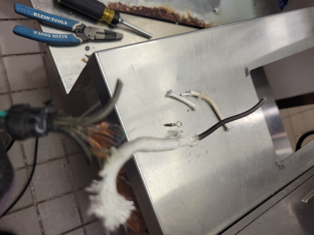 Doral, FL - replaced burned food warmer power cord at 5 guys in Doral, Fl 33178