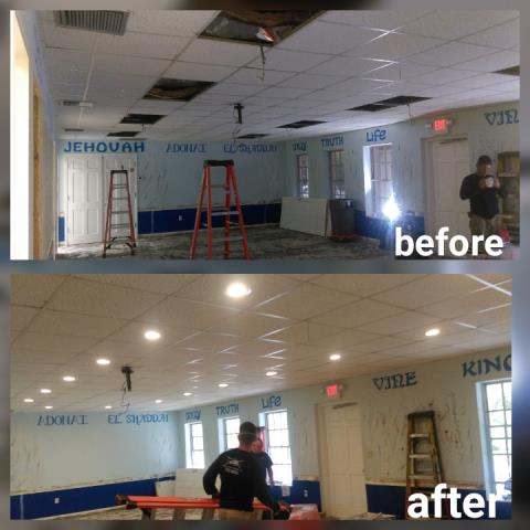 Miami, FL - Energy efficient lighting installed by local electrician in Miami, FL.
For this client we removed fluorescent bulb fixtures and updated to recessed lighting. Give us a call for an electrical light fixture replacement quote or if you want to learn about new high efficient LED and recessed lighting. Miami, FL - Energy efficient lighting installed by local electrician in Miami, FL.
For this client we removed fluorescent bulb fixtures and updated to recessed lighting. Give us a call for an electrical light fixture replacement quote or if you want to learn about new high efficient LED and recessed lighting.