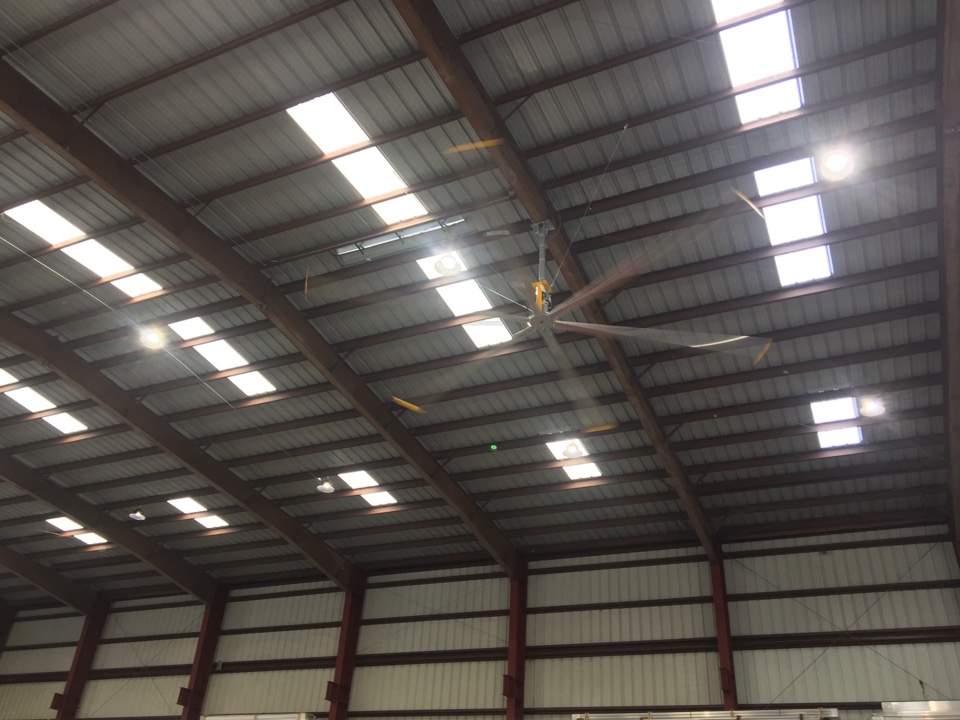 Electrical Contractor Palm City, FL | We can handle all of your needs on HVLS fans and high bay LED lighting . 