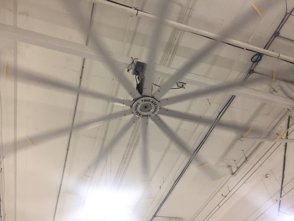 Doral, FL - Installed a new big ass fan Doral, FL - Installed a new big ass fan