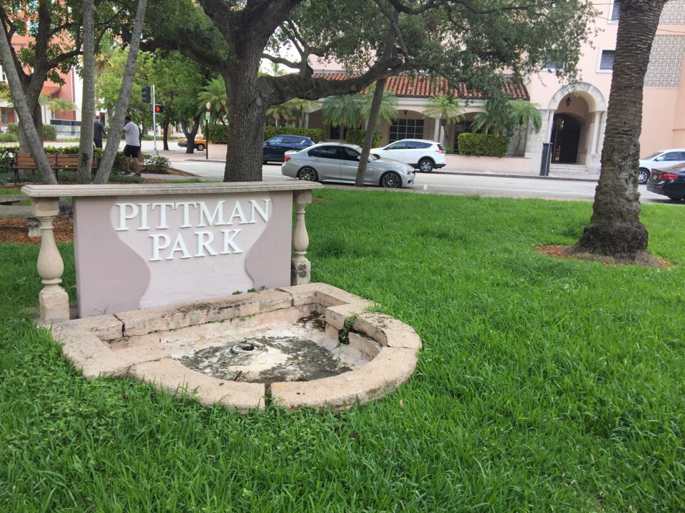 Coral Gables, FL - Installing new power for future fountain lights and fountain pump Coral Gables, FL - Installing new power for future fountain lights and fountain pump
