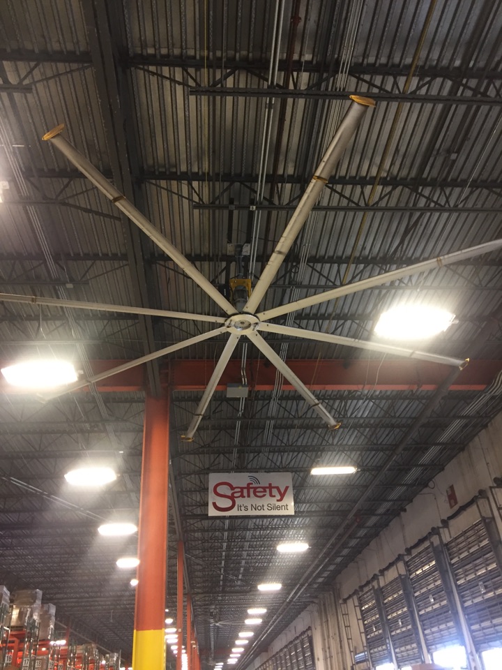 Medley, FL - Big ass fan Repair at Flagler station. Medley, FL - Big ass fan Repair at Flagler station.