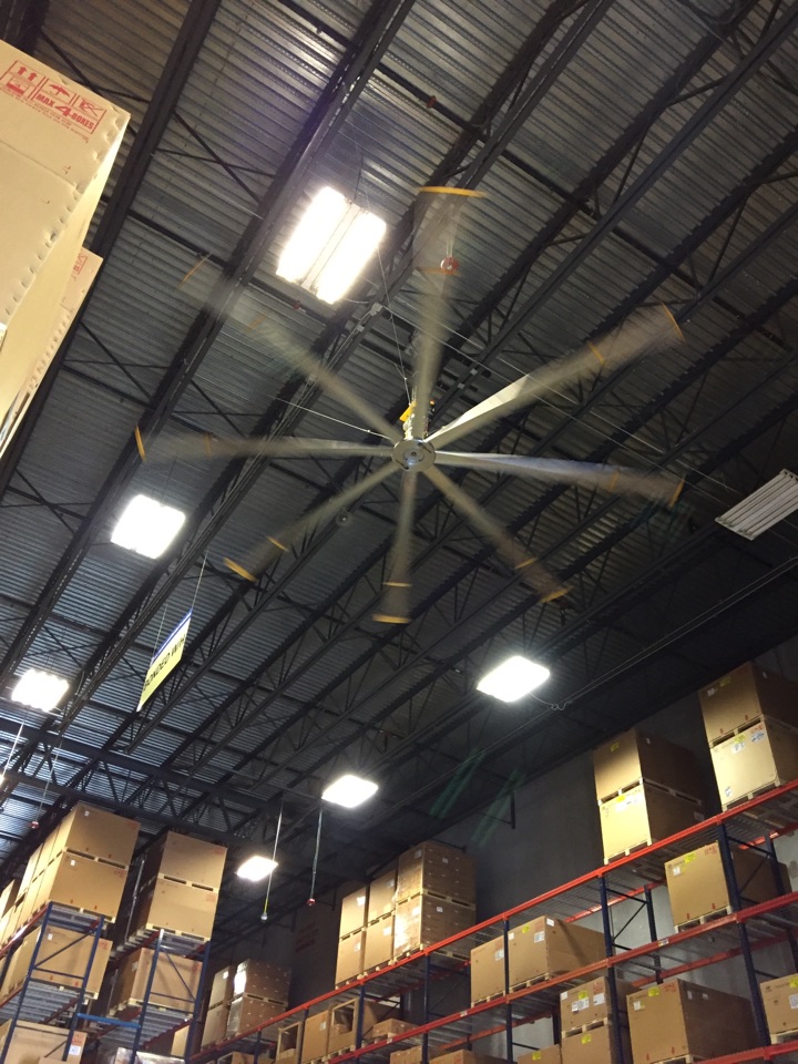 Miami, FL - Installed 4 new big ass fans Miami, FL - Installed 4 new big ass fans