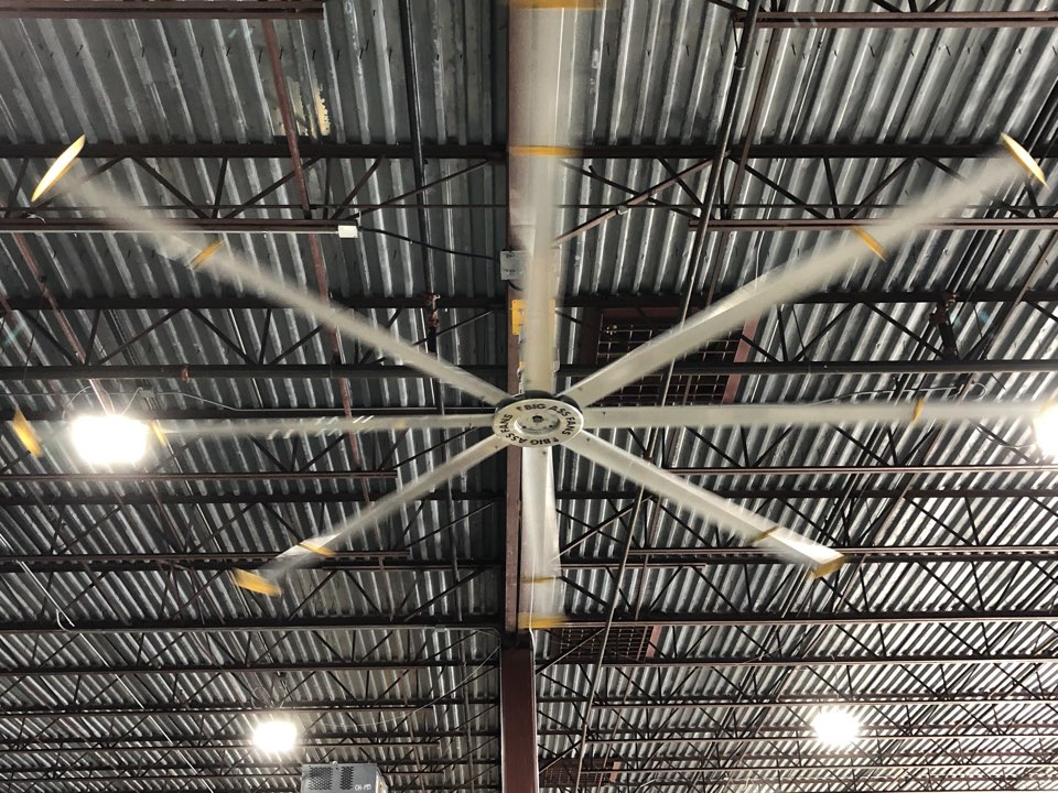 Installed new big ass fan at Costco 