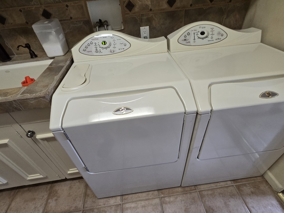 I was called to a home in the suburbs to repair a Maytag front load washer. The washer was making a loud noise and the drum was not spinning. I diagnosed the issue as a faulty bearing in the transmission. I replaced the bearing and the washer was working like new again. The customer was very happy with the repair and I was able to save them from having to buy a 