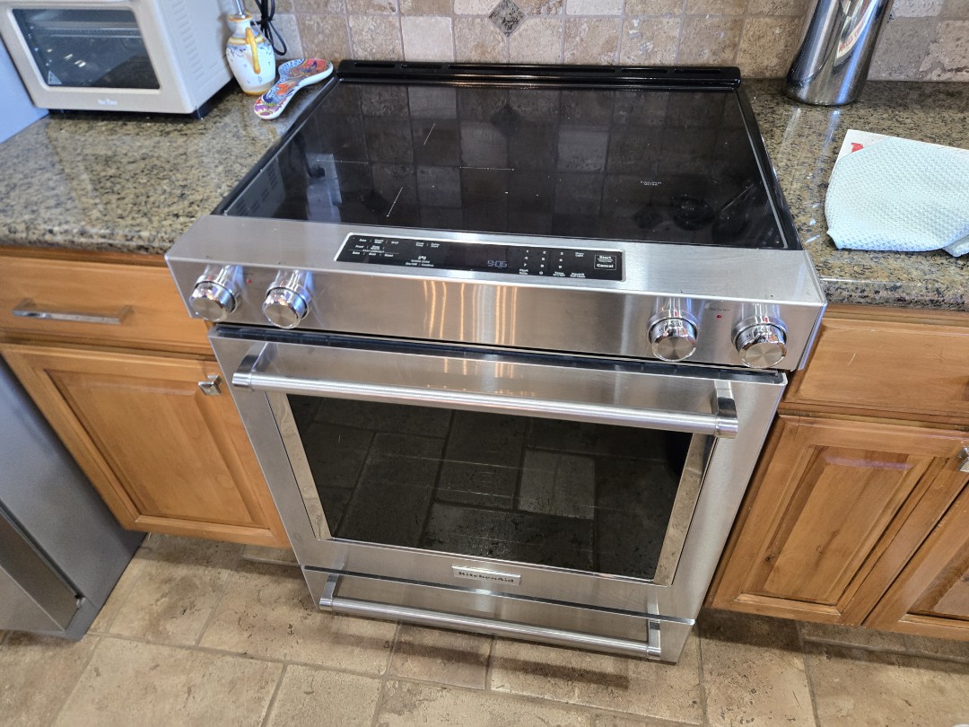 kitchenaid range not heating. replaced bake element 