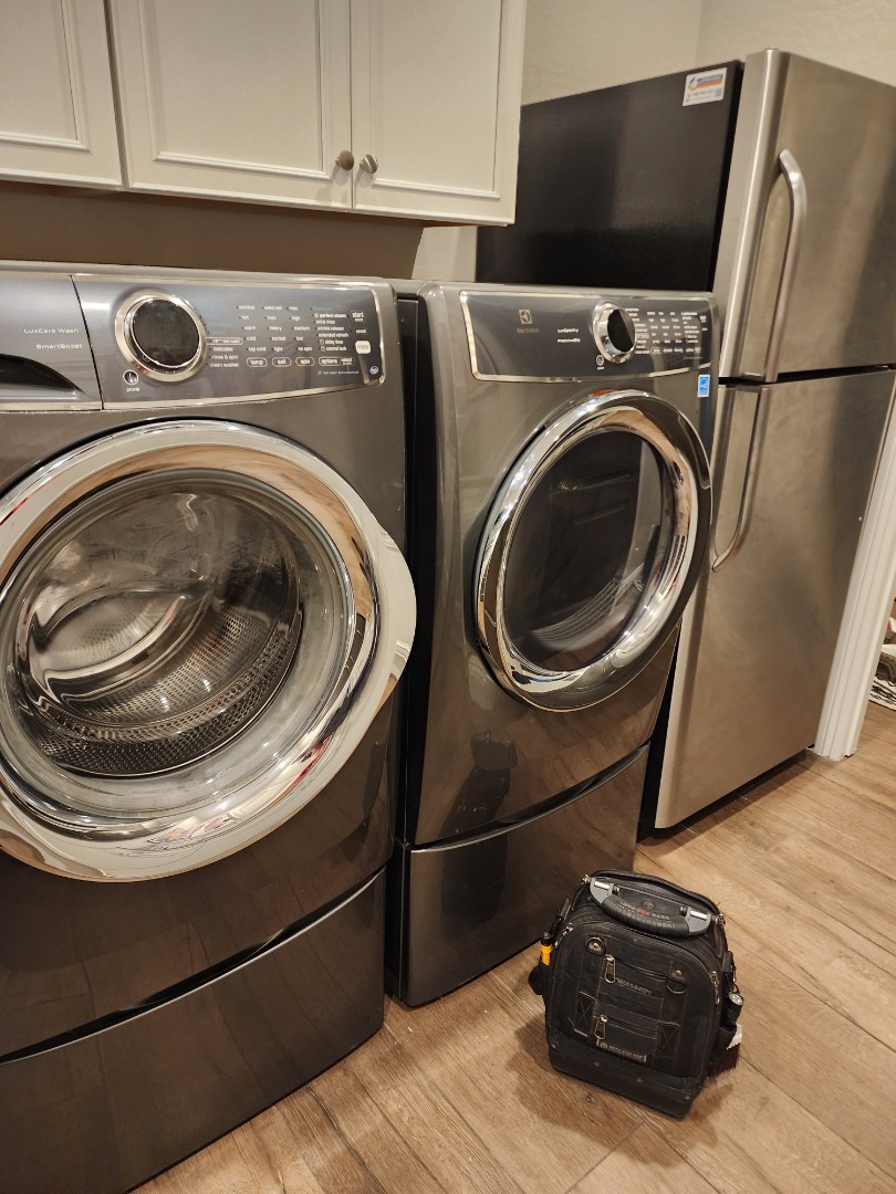 Upon receiving the Electrolux dryer, I first inspected the appliance to identify the root cause of its inefficiency in drying clothes. The initial assessment revealed that the dryer was not heating properly, which is a common issue with Electrolux models. I then focused on the glow ignitor, a critical component responsible for igniting the dryer's flame. After confirming that the glow ignitor was faulty, I carefully removed it from the dryer. I then installed a new, high-quality glow ignitor, ensuring it was securely connected to avoid any future malfunctions. Following the replacement, I tested the dryer to ensure it was heating correctly and drying clothes efficiently. The dryer now operates as intended, providing reliable and efficient drying performance.