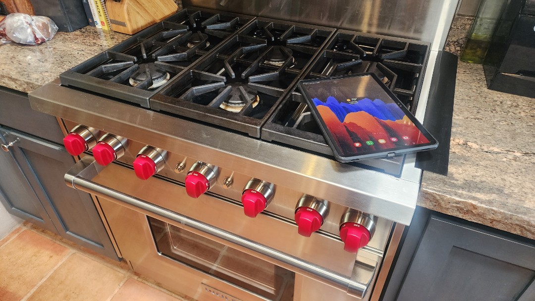 Upon inspection of the Wolf dual fuel range, it was determined that the large oven was not heating correctly. A thorough examination revealed that the bake element was the root cause of the issue. The faulty bake element was carefully removed and replaced with a new one. After the replacement, the oven was tested to ensure proper functionality. The large oven now heats correctly, restoring full functionality to the range. The customer was informed of the issue and the solution, and they expressed satisfaction with the repair.