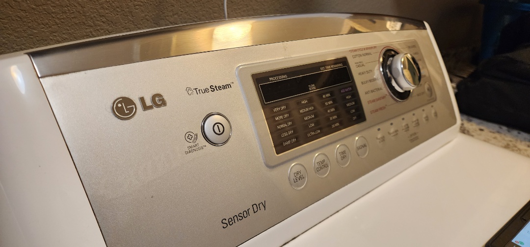 Upon inspection of the LG electric dryer, it was determined that the steam cycles were not producing steam as expected. A thorough examination revealed that the steam generator was the root cause of the issue. I replaced the faulty steam generator with a new one, ensuring compatibility and proper installation. Additionally, I meticulously cleaned the interior of the dryer cabinet, vacuuming and brushing away any lint or debris that could potentially obstruct airflow or affect performance. The dryer now operates smoothly, with the steam cycles functioning as intended, providing a clean and efficient drying experience.