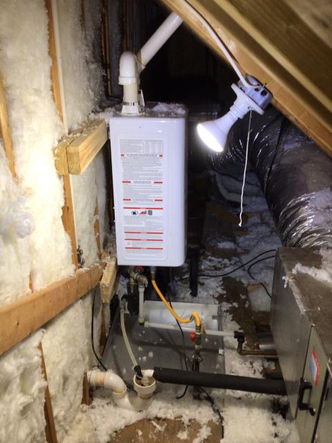 West Monroe, LA - Customer reported water heater not producing enough hot water. Completed water heater repair on Tankless Water Heater and restored hot water service.