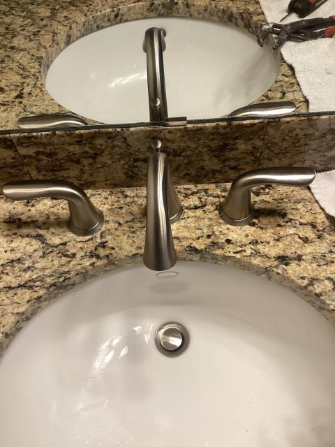 West Monroe, LA - Investigated leaking faucet issue in plumbing fixture. Repaired faucet components and confirmed leak was resolved.