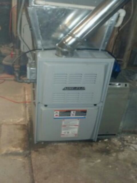 aire flow furnace install