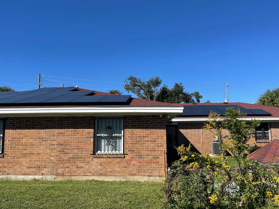 Florida solar panels great installation for my mom