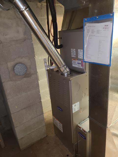 I installed a Five Star 80% 45,000 BTU Gas Furnace 3T 17" and a Five Star 13 SEER 2 Ton Air Conditioner. The customer's approved a upgrade to a Carrier system. I cycled and monitored both systems and they are operational at this time.