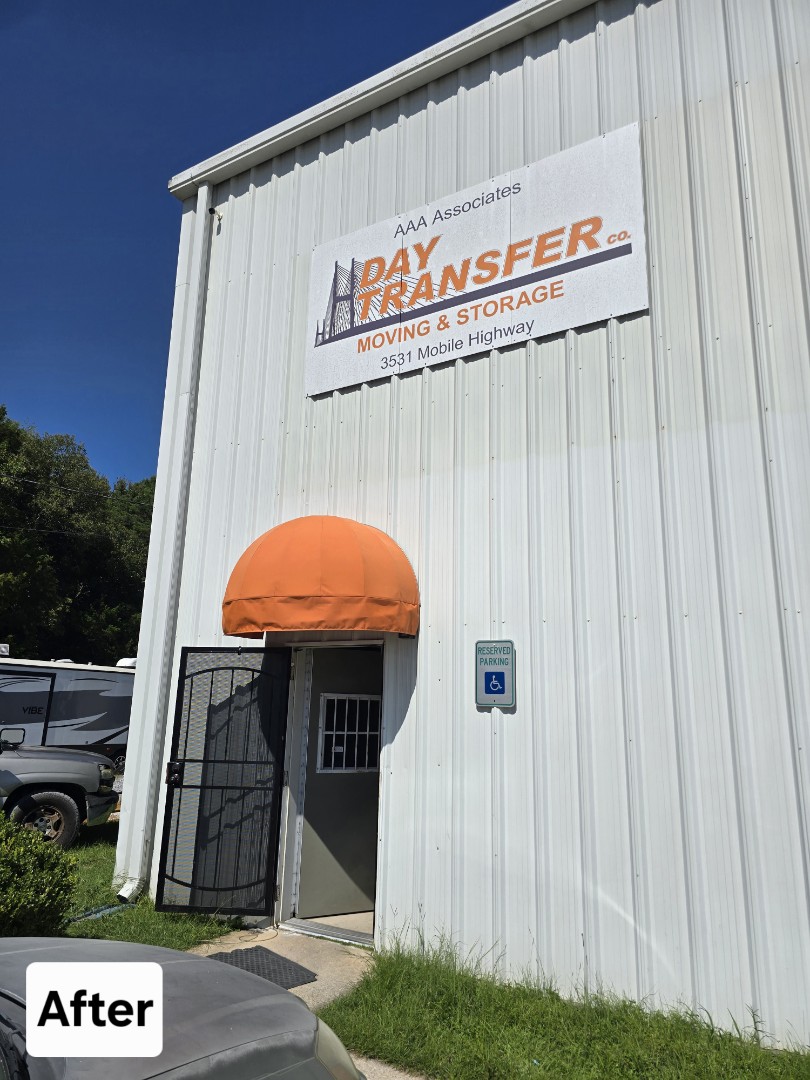 Prattville, AL - awning installation