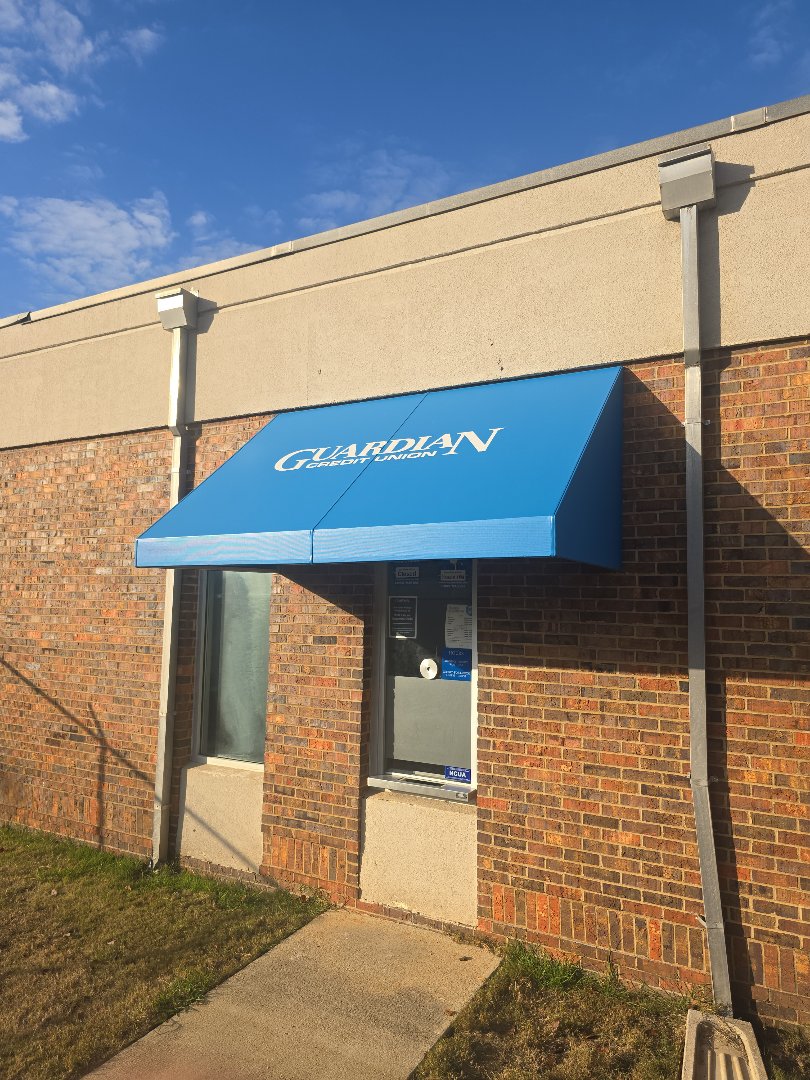 Prattville, AL - Commercial Awning Company fabricated and installed new awning.