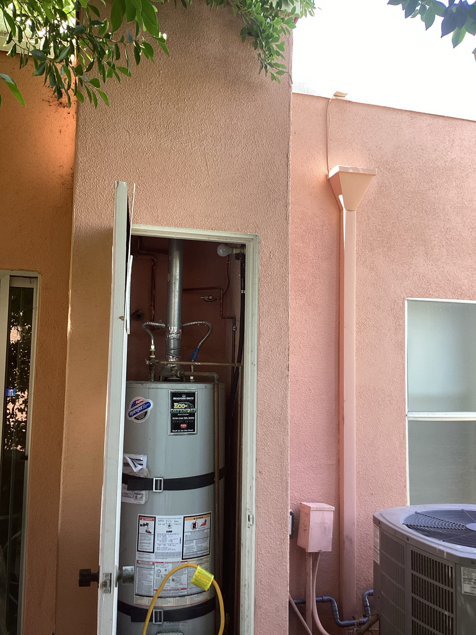 Arrived at customer’s home to re run t stat wire that went bad over the weekend. Ran dw t stat wire from outdoor unit, through water heater closet, into attic, and down to indoor unit through attic. Removed temporary wire that was ran and landed all new connections. Turned both units on and tested to verify proper operation of units. Customer also asked me to inspect wire through the attic to determine if plumbers caused damage to wires. However, I found that existing t stat wire we  through wall, then underground to outdoor unit. The plumber’s work was all in the attic, so the plumber’s work was NOT the cause of the wire going bad. Informed customer that these wires going bad is a very common problem for any home depending on the way the wires were ran.