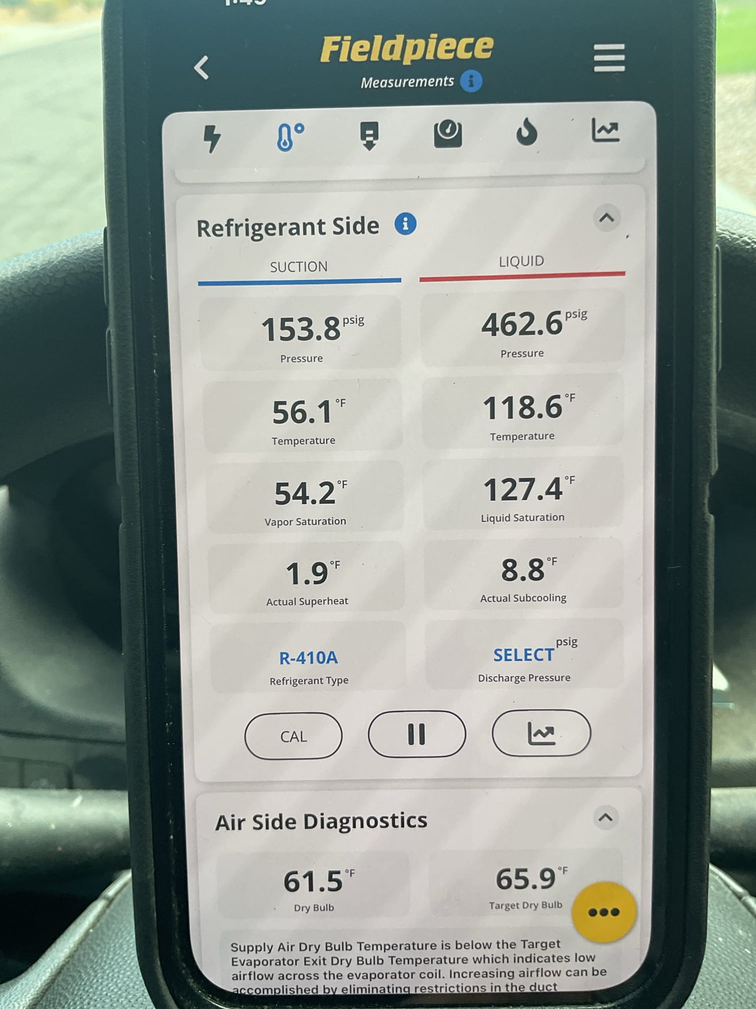 Performed annual AC maintenance on 2016 pain rooftop package unit. Washed washable filter. Checked amps, volts, capacitor, and cleaned electrical compartment. Check refrigerant levels, super heat, sub, cool, and temperature split. Cleared condensation line and cleaned coil. Found all electrical components in refrigerator levels to be within manufactured specifications. System is operating and cooling properly at time of service.