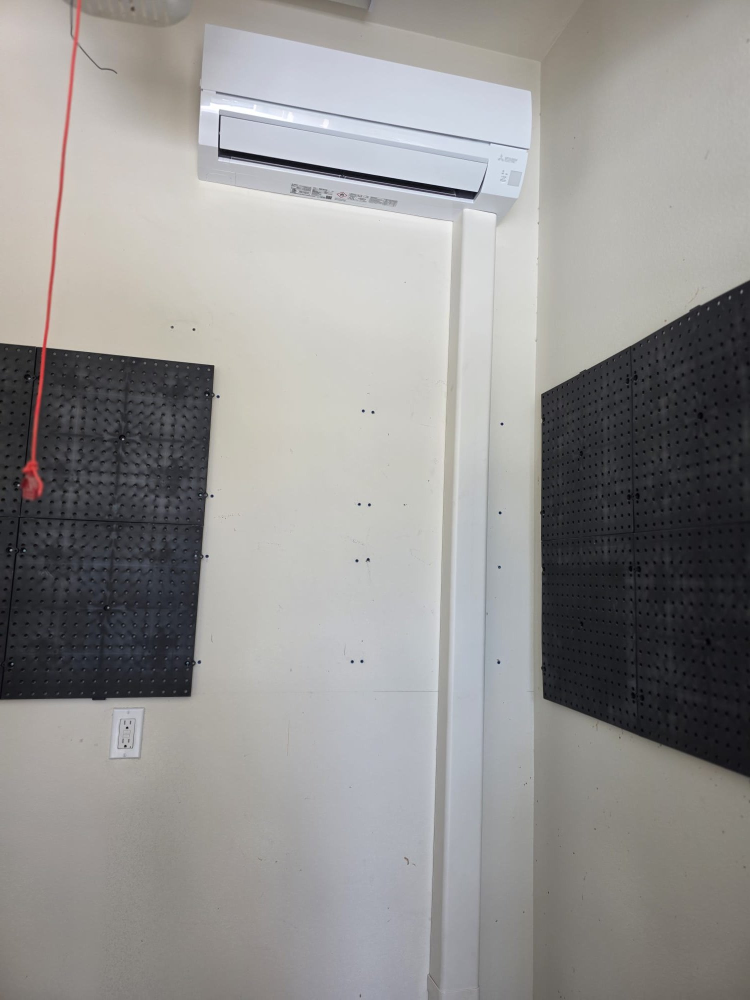 Rancho Mirage, CA - Installing 2 Ton and 1 Ton Ductless mini split system For main garage.