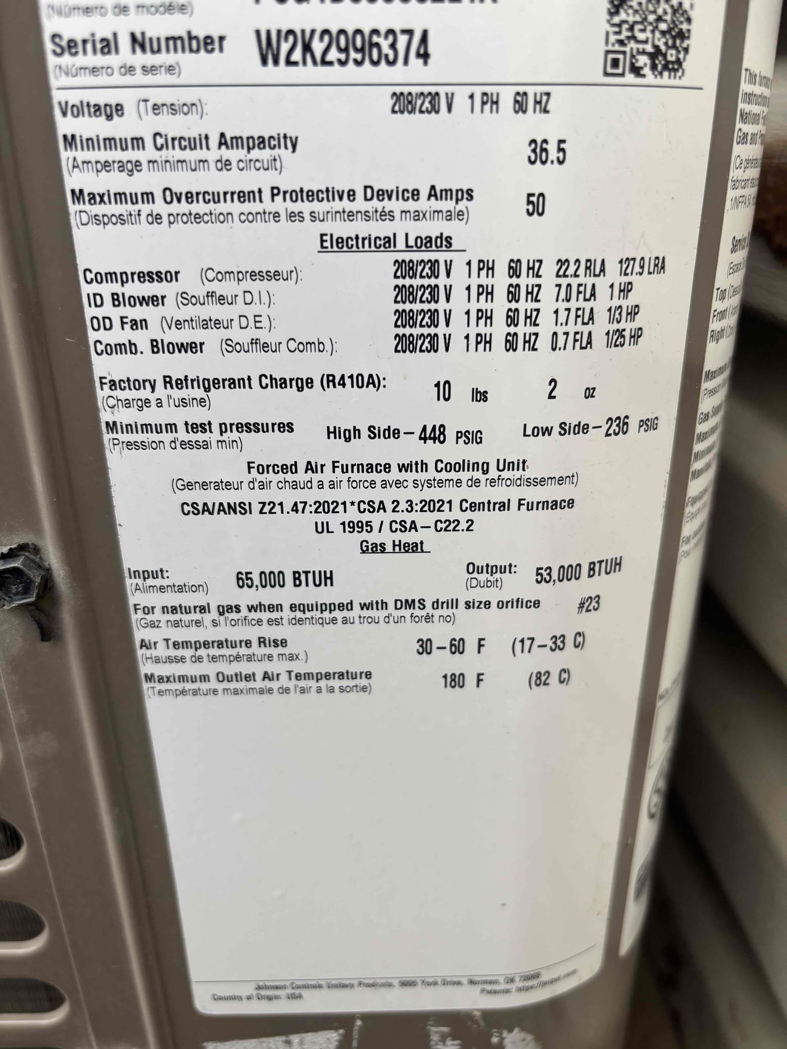 Upon arrival package unit compressor was not running. Only fan motor was further investigation, burnt wires from contactor, burnt wires were compressor wires. Check all wiring only found burnt wires from contractor, fixed Burt, wires and replace contactor under warranty. After doing, so system started up and started to cool down the house properly. Compressor amps are within range.