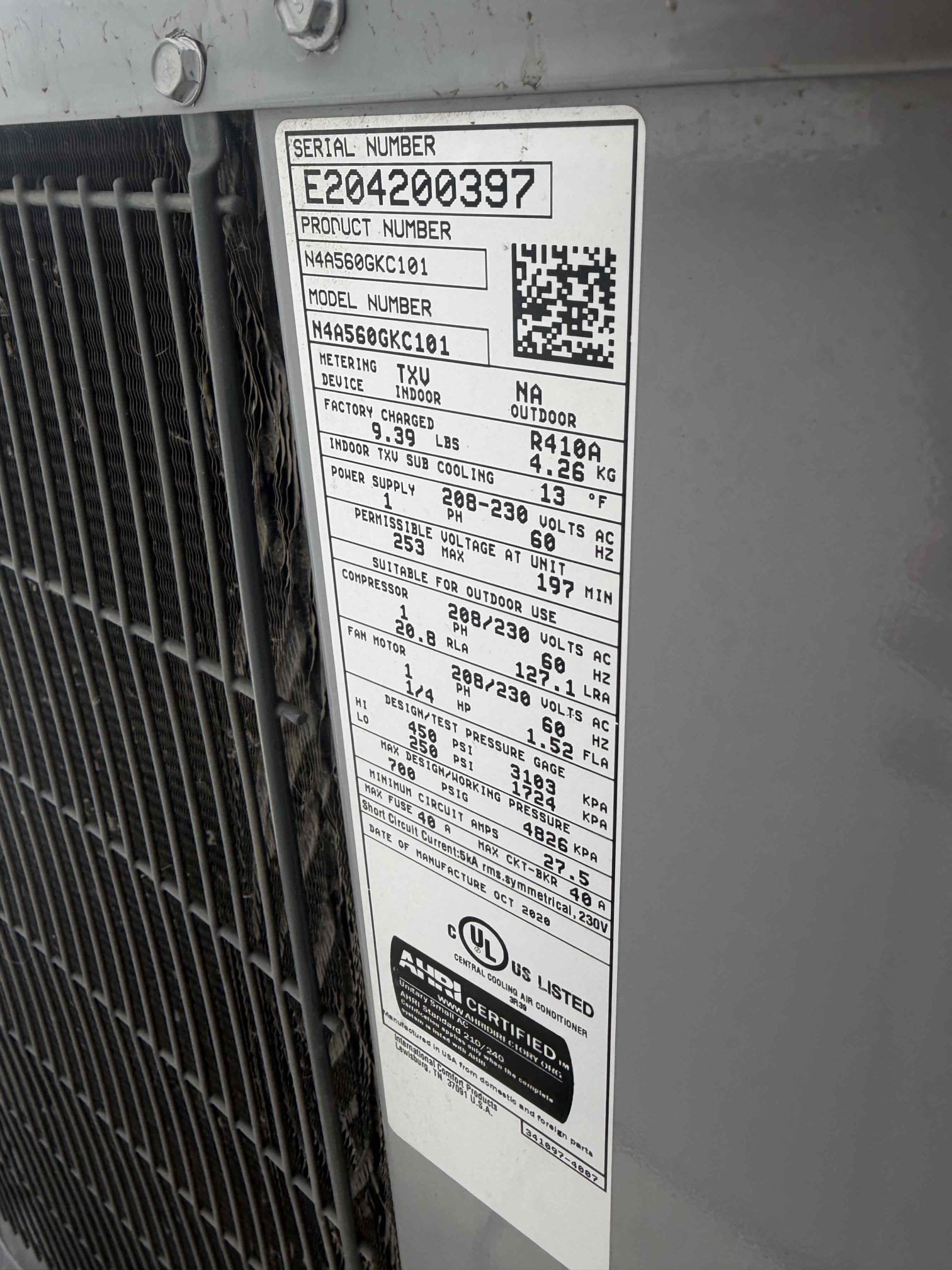Upon arrival homeowner reported the system was blowing warm air upon arrival. Performed system inspection and found the outdoor compressor and indoor evaporator coil completely iced over. Checked the air filter and verified that the indoor blower fan was operating properly. Explained to the homeowner that there were two options: allow the compressor and coil to defrost on their own and return the following morning, or manually defrost the system during the current service call. Homeowner elected to have the system defrosted during the visit. After the compressor and evaporator coil were fully defrosted, the system was restarted and refrigerant pressures were checked. System was found to be low on refrigerant. Added approximately 4 pounds of refrigerant and checked system operation.
System was operating and cooling properly at the completion of service.
Additional Request: Homeowner requested an estimate for a ductless mini-split installation also signed up for the HFCP