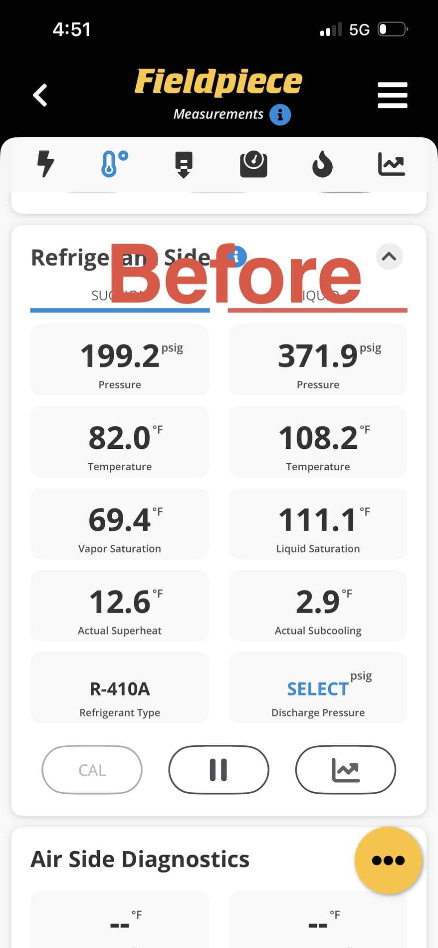 La Quinta, CA - ⚒️⚒️ DEMAND SERVICE – NO COOL

🔧 Customer Concern:
Follow-up visit for system still not cooling after the evaporator coil was replaced earlier in the day.

🔍 Diagnostics:
• Checked refrigerant pressures — pressures were excessively high.
• Rinsed condenser coil and monitored pressures — pressures remained high.
• Inspected evaporator coil, filters, and return ductwork, including attic air intake — no airflow issues found.
• Further inspection revealed the evaporator coil had no TXV metering device installed; no piston/filter assembly was present.

🛠️ Repair:
• Pumped down the system.
• Separated refrigerant tubing and confirmed missing metering device.
• Installed TXV and restored system operation.

✅ Final Results:
System is now operating properly and within manufacturer operating limits.