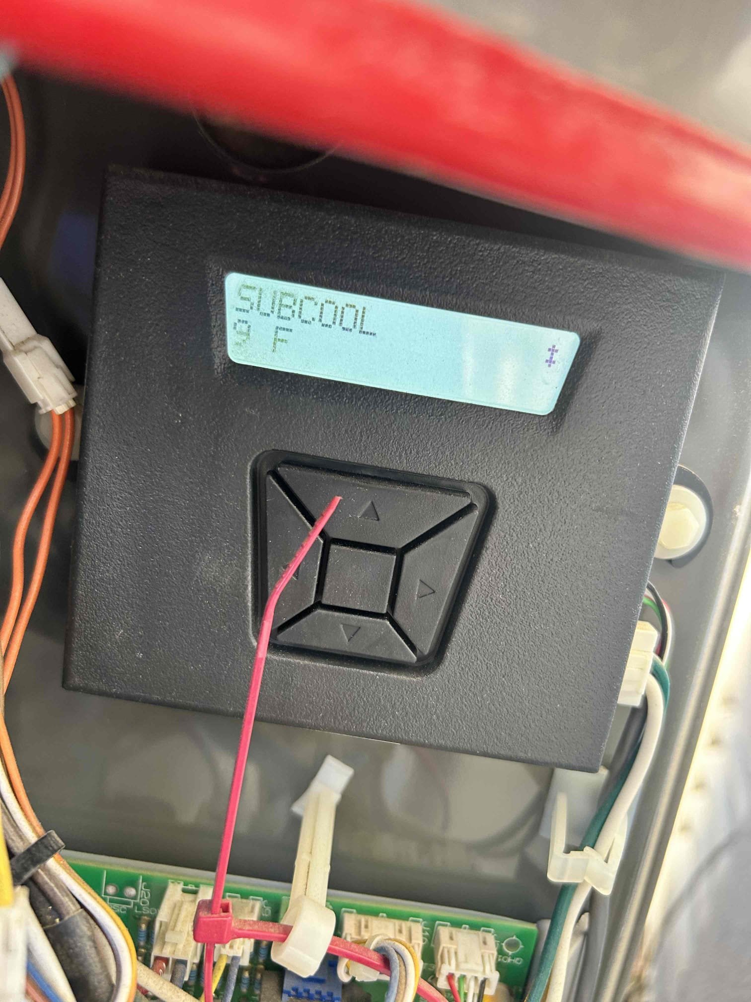 Performed annual preventative maintenance on the 2024 American Standard Plenum Series split system.
* Replaced the system air filters with 20” × 25” and 20” × 20” filters.
* Customer has two split systems on the property: one American Standard and one Bosch. The customer requested maintenance on only the American Standard system.
* Checked the 1050 thermostat and verified the temperature range, heating/cooling calls, and system response.
* Checked system operation and controls. No active alerts were observed at the outdoor unit.
* Inspected system operation, including compressor performance and operating parameters.
* Thoroughly cleaned the outdoor condenser coil.
* Verified the condensate drainage system is draining properly.
* System was operating properly at the time of service and was actively cooling down the space upon completion.
System is Operating properly at the time of service. No active outdoor-unit alerts observed.