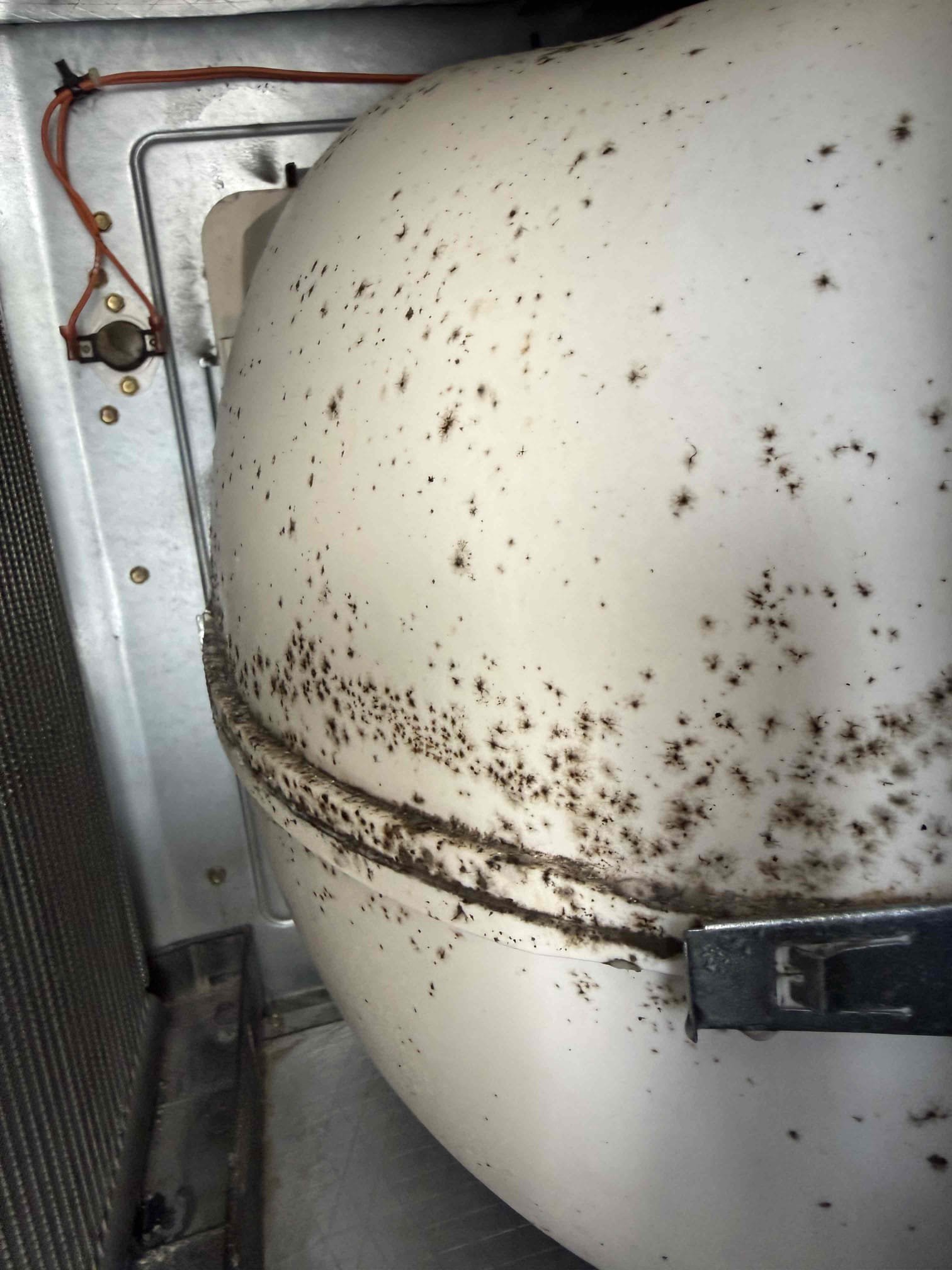 I Performed Maintenance on the Heating System. Also replaced a 12x24 filter. The system is a 2017 Package Unit located on the roof. I found that the blower motor compartment has organic growth. Would recommend pulling and cleaning the blower motor compartment and installing a UV Light to inhibit the growth from returning. Attached client with estimate options for client to consider. At the time of today’s service the system is heating properly. Scheduled next maintenance visit online with the Tenant.