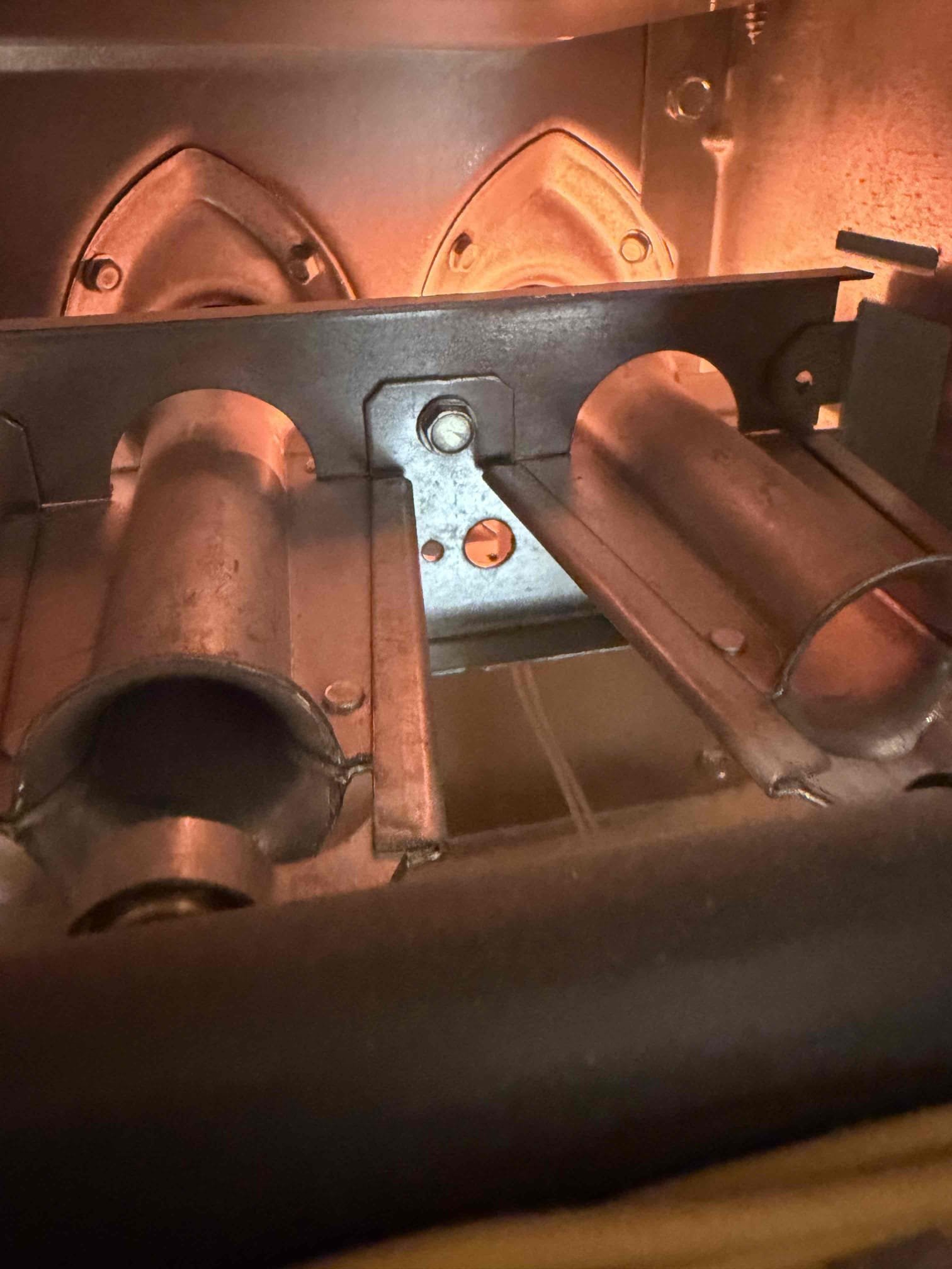 Performed a heating maintenance on 2015 American standard furnace, Filters located inside furnace, fau located in hallway closet up flow, washed filter, flushed condensation line through jones valve, on fau followed sequence of operation, checked for amperage and voltage, checked for blower speed, check for any loose connections, check for temperature rise, everything within range also cleared dust accumulated   inside electrical component. System is working within specification in heating at the time of maintenance.