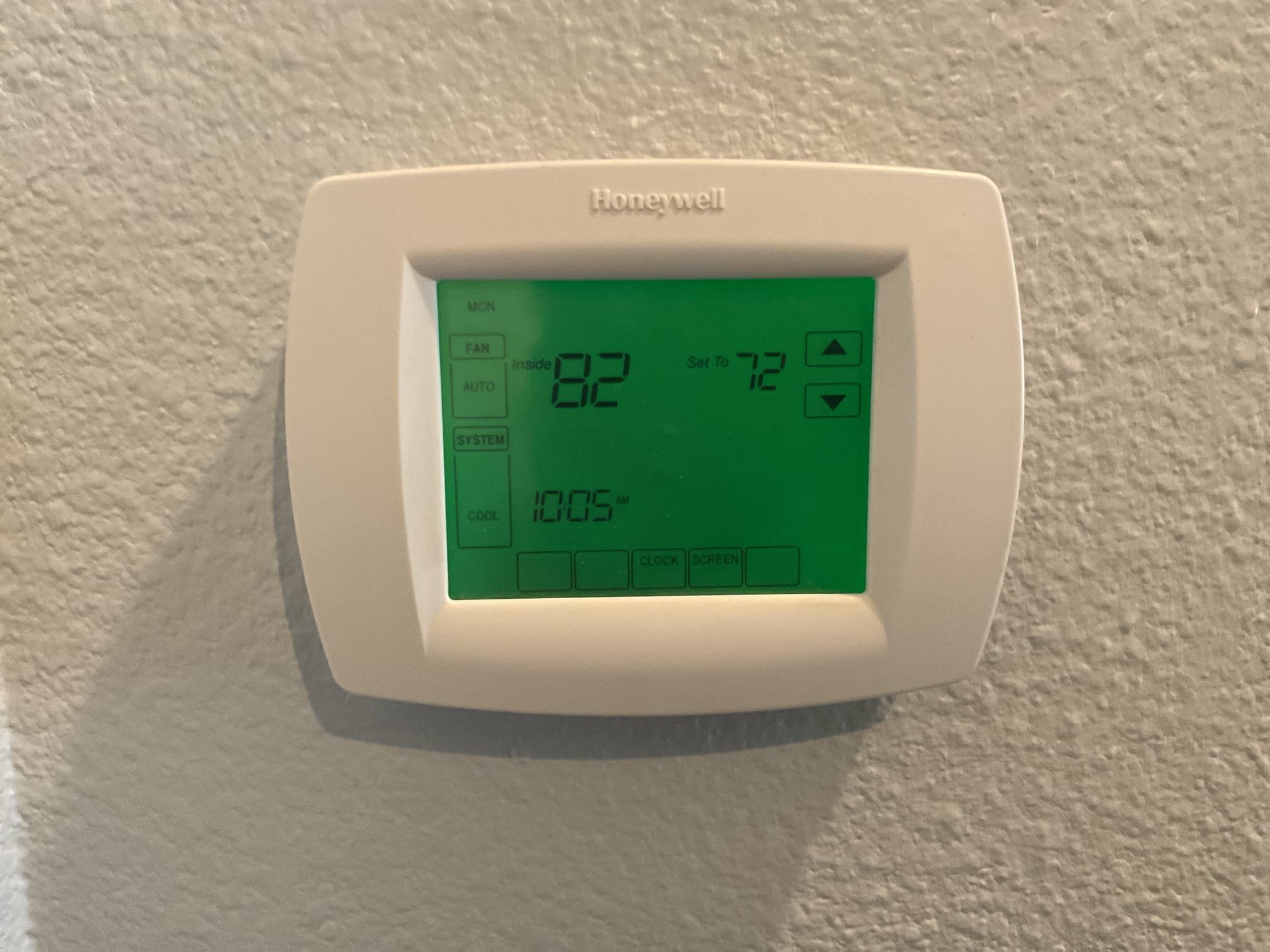 Performed a heating maintenance on a gas furnace, located in the attic. Client replaced filter. Cleared condensate drain line from external termination. Equipment executed the sequence of operation in heating with no carbon monoxide detected during service. Checked blower motor amp draw and static pressure measurements. ECM blower motor. System is heating the home at the time of maintenance. Pre-booked cooling maintenance.