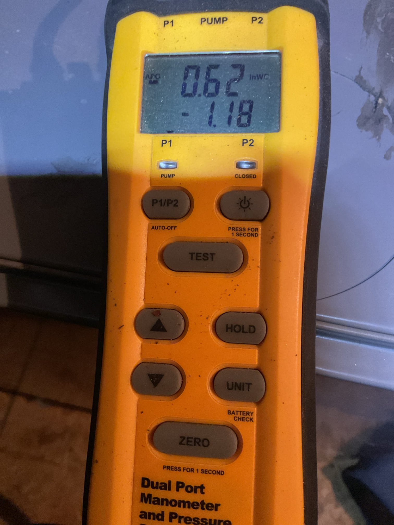 Performed a heating maintenance on a gas furnace, located in the attic. Client replaced filter. Cleared condensate drain line from external termination. Equipment executed the sequence of operation in heating with no carbon monoxide detected during service. Checked blower motor amp draw and static pressure measurements. ECM blower motor. System is heating the home at the time of maintenance. Pre-booked cooling maintenance.