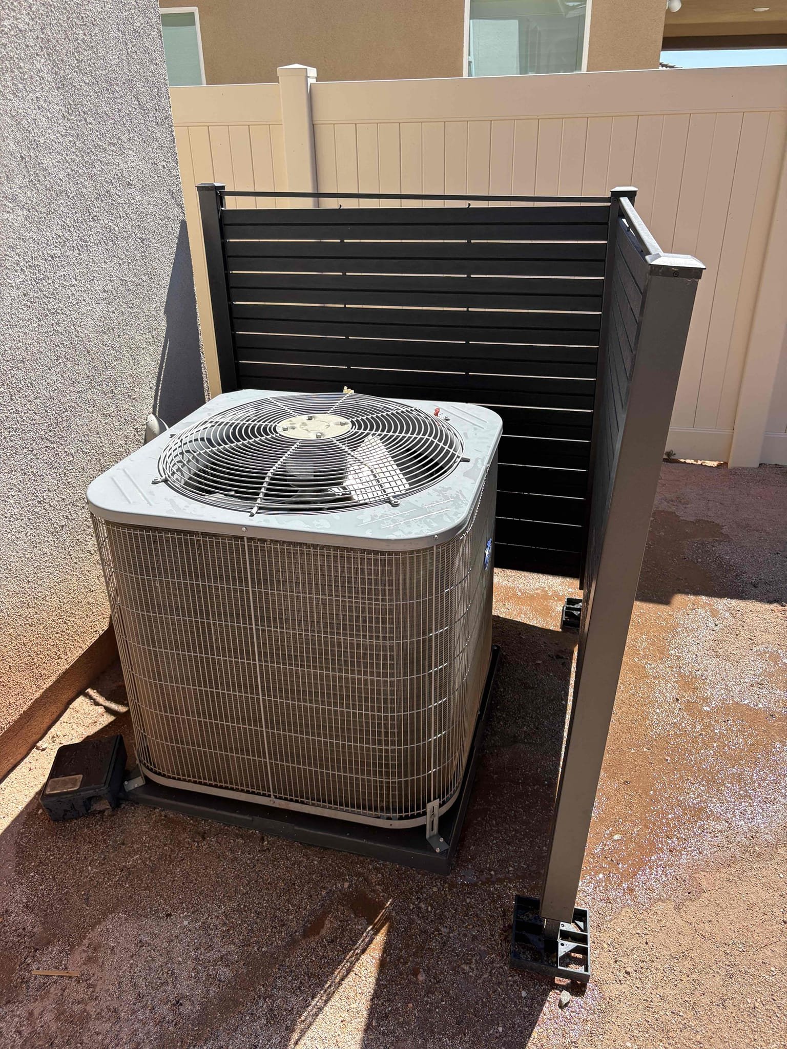 Today’s cooling maintenance consisted of one unit located on the back of the home. I first began with replacing all three filters throughout the home. Thermostat is properly calling for cooling with no alerts. All of the cooling sequence of operations are checking out pressures checked out following with capacitor also checking out. Condensation line is cleared and the amps on the fan also checked out. And I thoroughly washed the coils down. Overall system is operating to manufacture specs at this time of today’s cooling preventative maintenance. 
I also included some recommendations for the unit as they are nice to have investments for the home. 