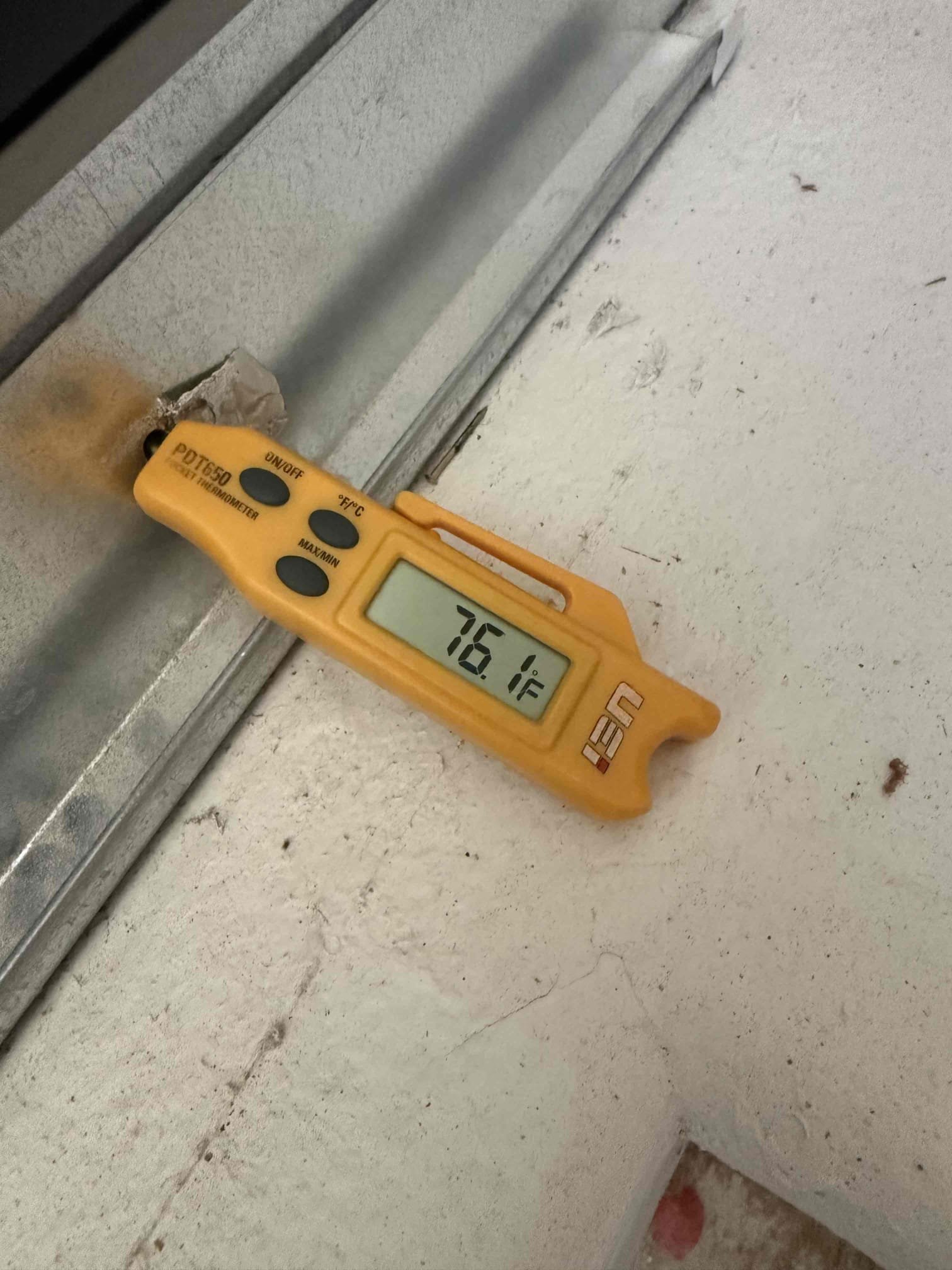 Performed annual cooling maintenance on a 2021 American Standard Gold 4ton heat pump. Upflow FAU located in garage. Replaced 20x25 filter located in filter rack. Cleared condensation line from jones valve and checked water safety switch for proper operation. Followed sequence of operations and checked voltage, amperage, capacitor, temperature split, Freon levels, and rinsed condenser coils. Ecobee thermostat checked out okay. Locked house up and set thermostat back to original setting. System is working properly in cooling at this time of service. 