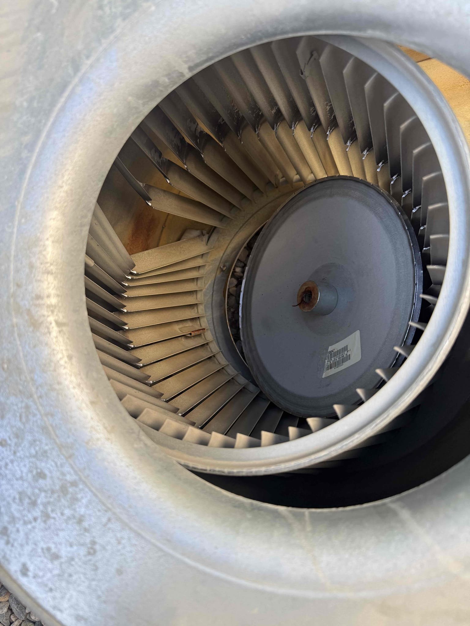 Indian Wells, CA - Replaced broken blower fan wheel. Tested system after and motor and fan wheel are working properly, all tight and secure no wobbling or shaking. 1-year warranty. 