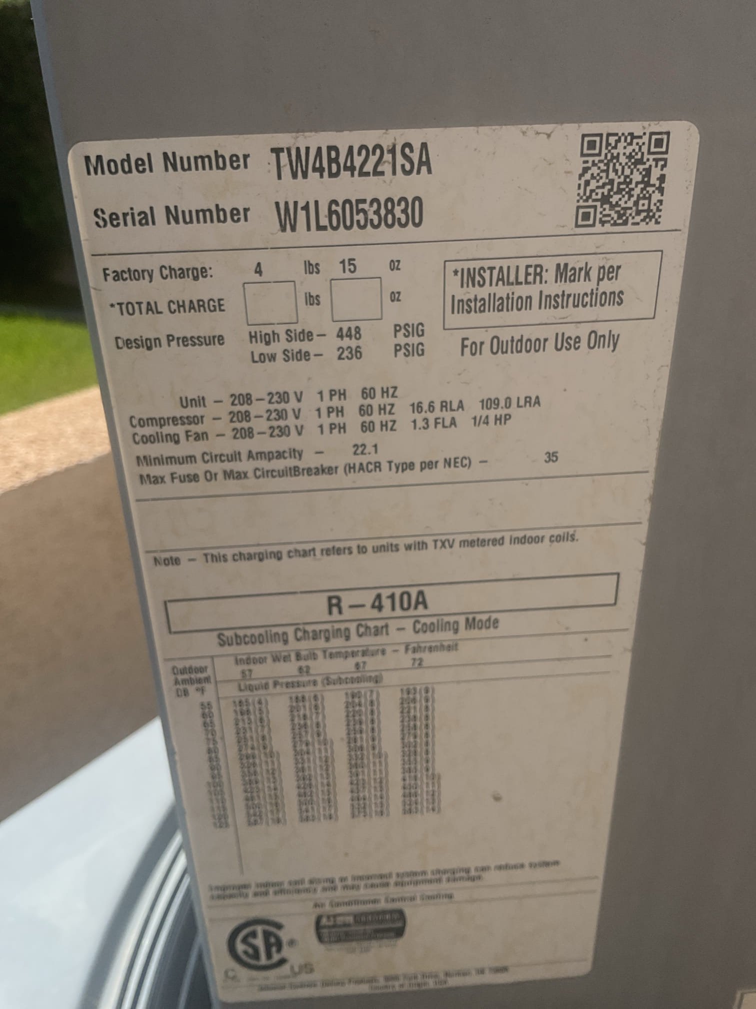 Performed a cooling maintenance on two micro-channel, straight cool condensers. Found outdoor units full of dirt and debris. Washed units from the inside out. Client replaced filters previously. Disconnect boxes are old, sun damaged and extremely tight. Service technicians are not able to use them, due to a high possibility of damaging boxes. Checked dual run capacitor, electric motors and refrigerant circuit diagnostics. Thermostats: good. Systems are currently cooling the home at the time of maintenance. Clients to book heating maintenance in the winter. Enrolled in club membership – paid via check.