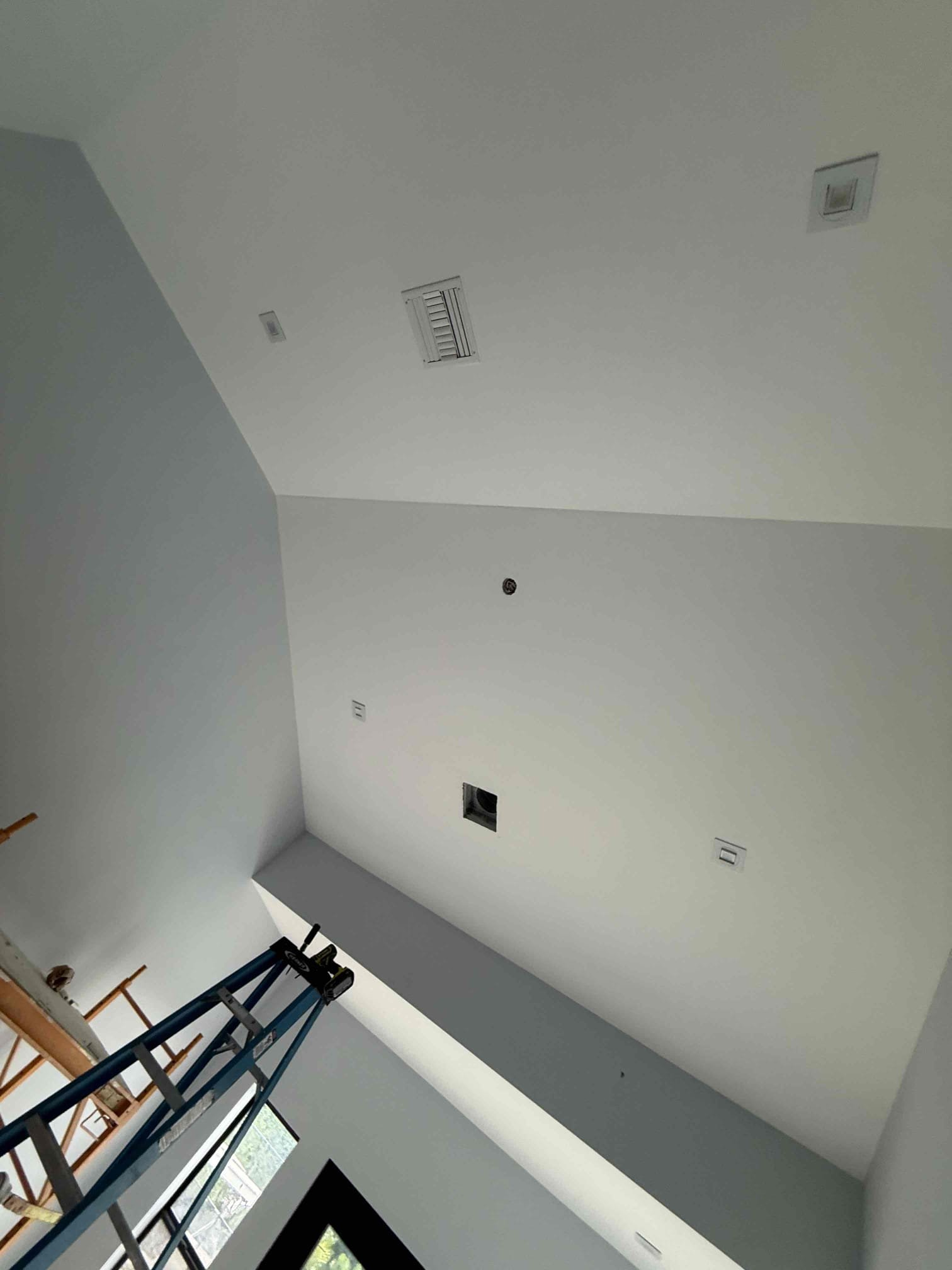 Estimate to supply and install 13 adjustable 4 way curved blade supply registers, 2 bar type wall supplies  and 2 bar type return air filter grilles.

Completed all work and painted all register cans needed black. Returns all on and only (2) 12x12 4- way registers needed, one in great room that’s can is painted black, and one in master bedroom. A couple cans were difficult and would cut drywall back and adjust to fit registers, but last 2 I spent a long time trying and may need to cut back even more drywall so can can actually fit registers, didn’t want to damage any drywall ceiling or registers, one for scratch doing all that so need one more 12x12. Will get with Mark Davy’s when I can return to put in last 2.