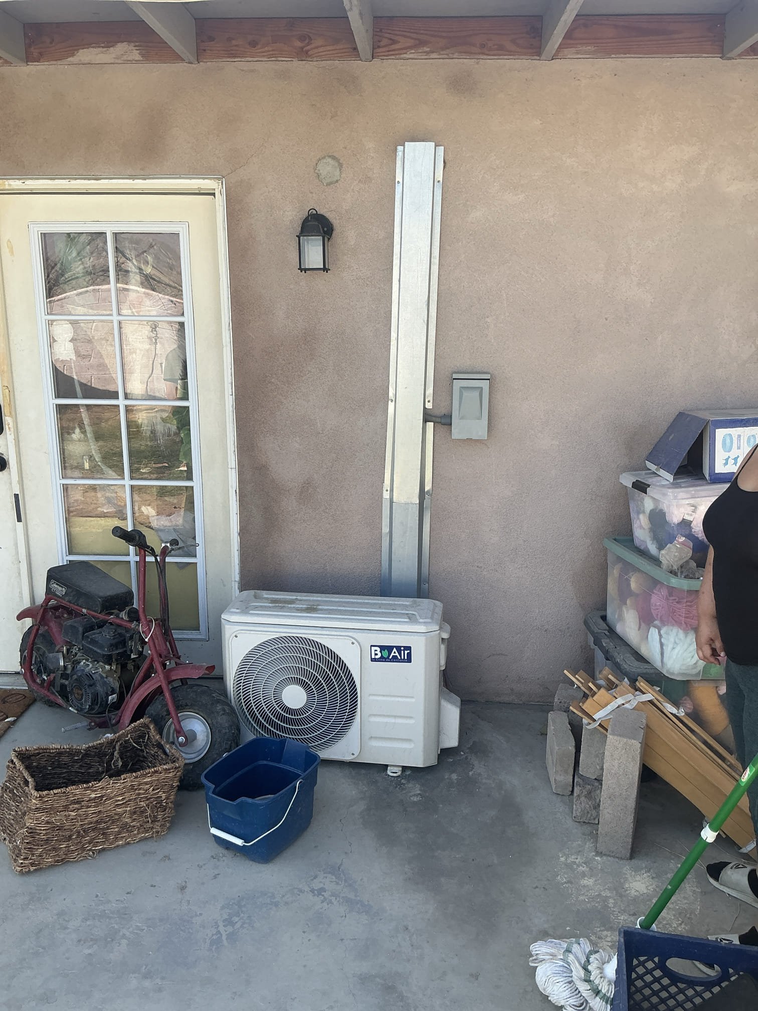 Estimate to replace existing ductless. 